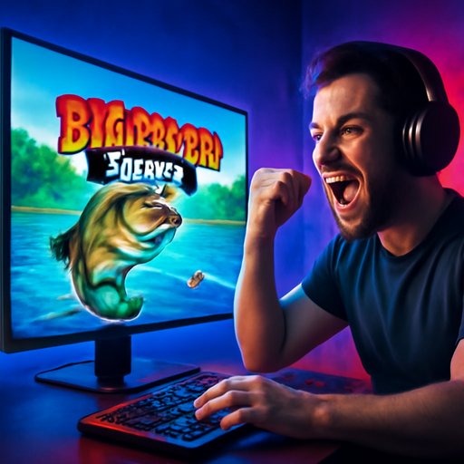 R777 Big Bass Bonanza মাছধরা দৃশ্য