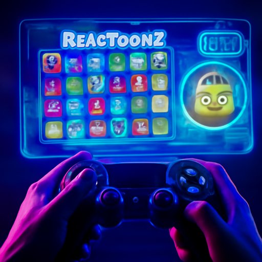 R777 Reactoonz কার্টুন চরিত্রের বোর্ড